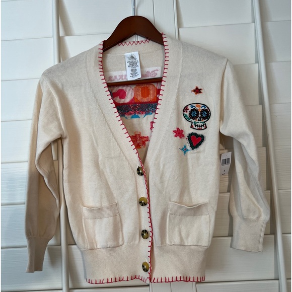 DISNEY PARKS PIXAR COCO Sweater 7/8 NWT - Picture 3 of 15